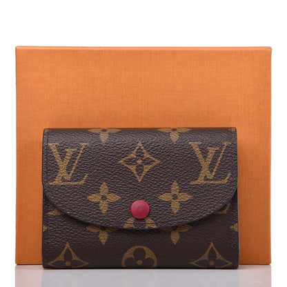 Louis Vuitton Monogram Rosalie Coin Purse Fuchsia 9 of 9