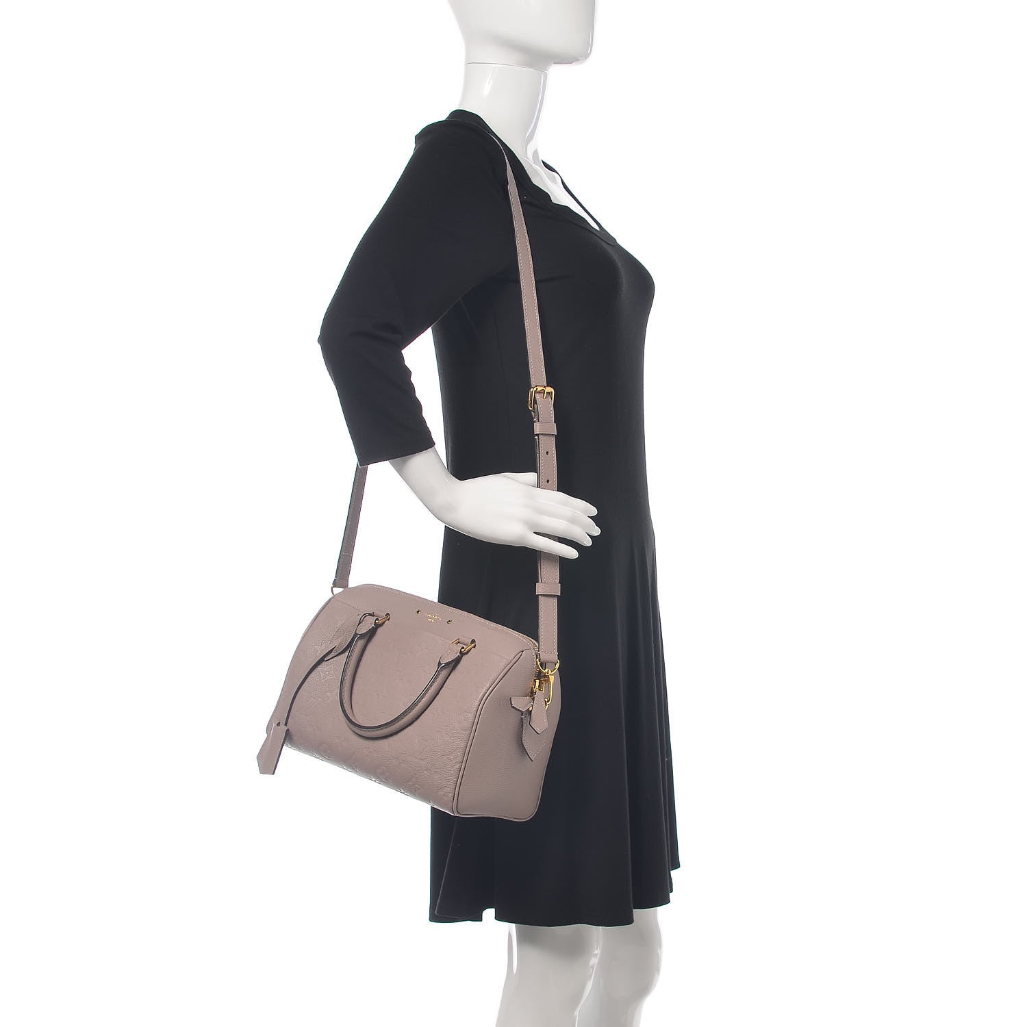 Louis Vuitton Empreinte Speedy Bandouliere 25 NM Mastic 2 of 11