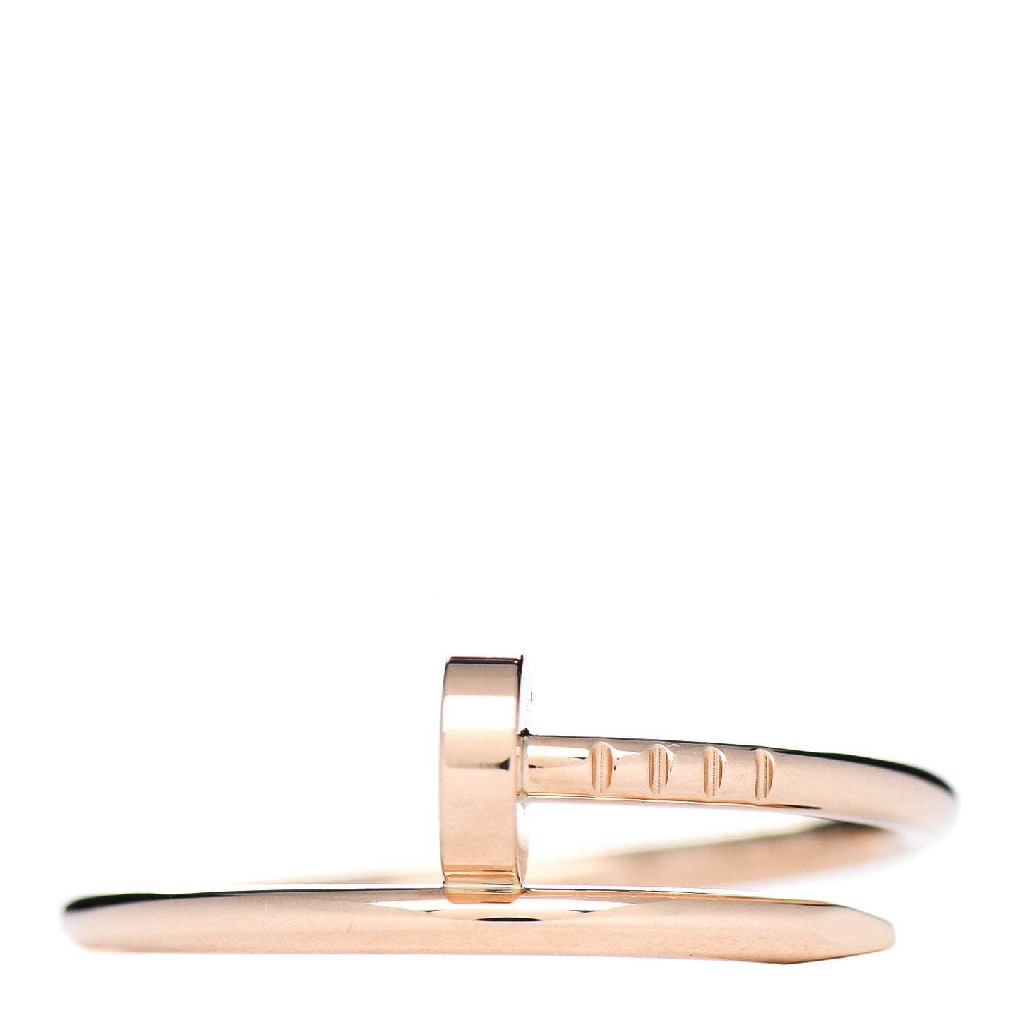 18K Pink Gold Small Juste Un Clou Ring 60 9
