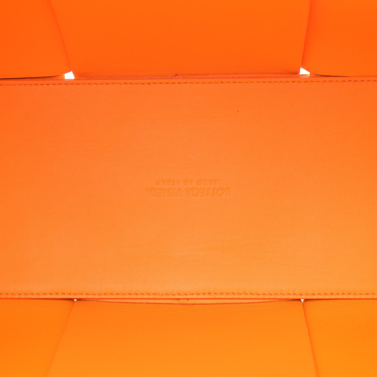 Bottega Veneta Nappa Maxi Intrecciato Medium Arco Tote Butter Tangerine Gold 6 of 14