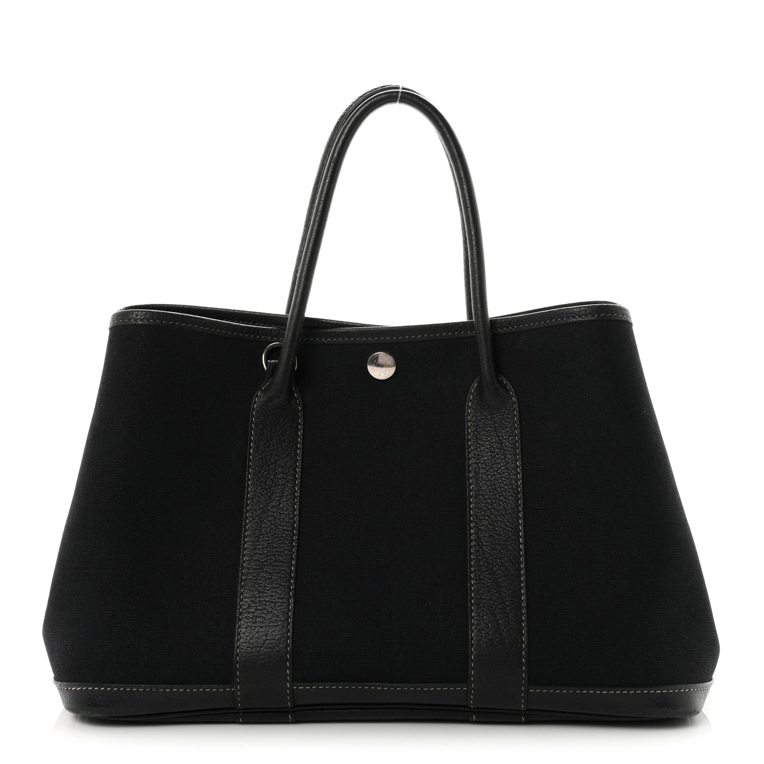 Hermes Toile Officier Negonda Garden Party 30 TPM Black 1 of 10