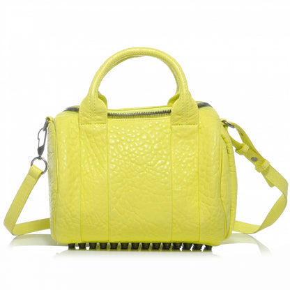 Alexander Wang Pebbled Lambskin Rockie Acid w Black Nickel Hardware 1 of 6