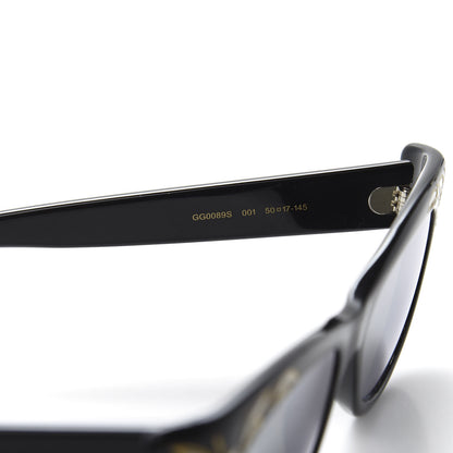 Gucci Acetate Cat Eye GG0089S Sunglasses Black 7 of 9