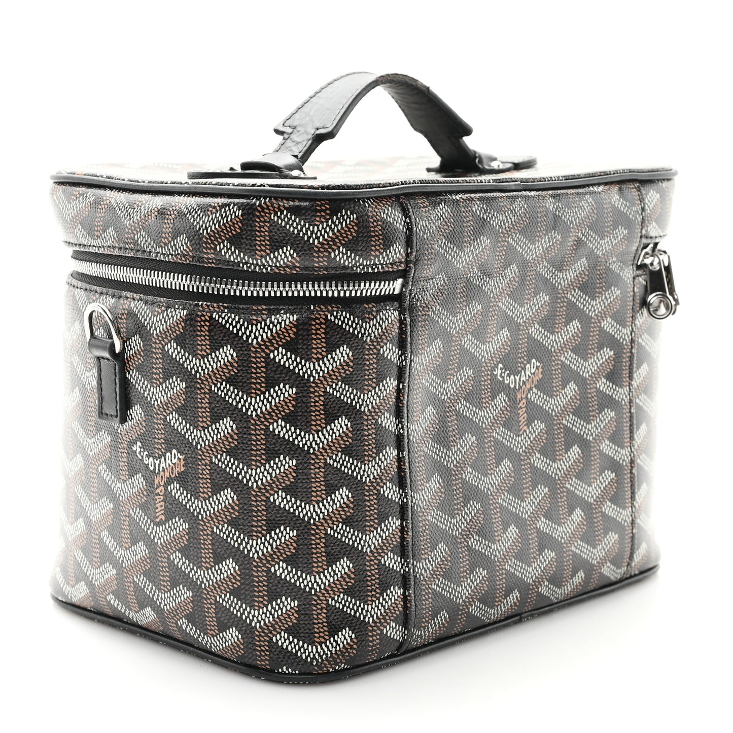 Goyardine Muse Vanity Case Black