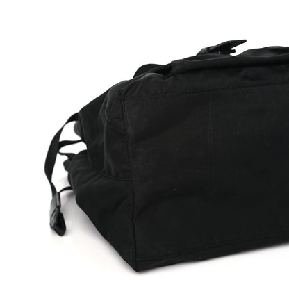 Prada Nylon Vela Drawstring Shopping Tote Black 9 of 15