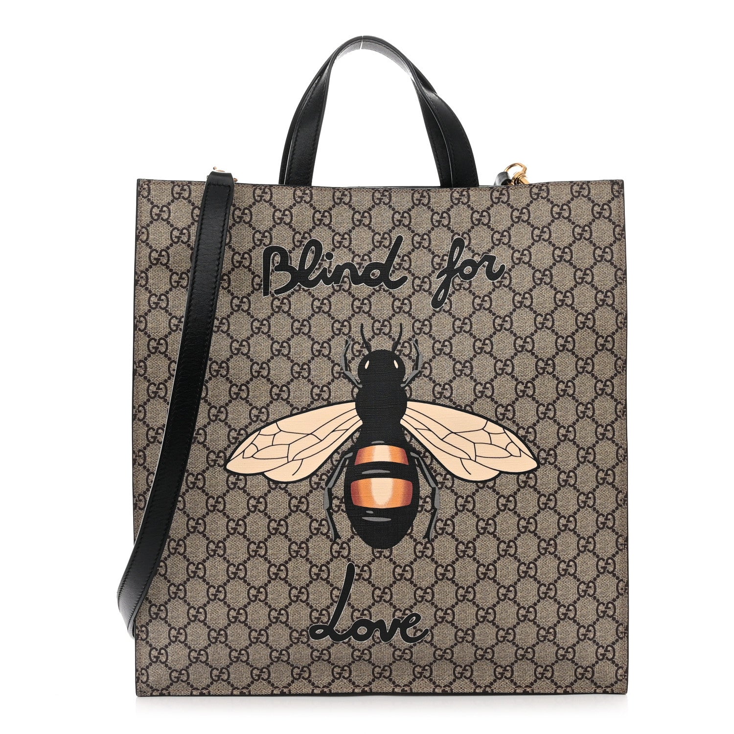Gucci GG Supreme Monogram Blind for Love Vertical Tote 1 of 11