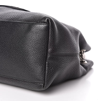 Gucci Pebbled Calfskin Studded Medium Soho Chain Shoulder Bag Black 9 of 10
