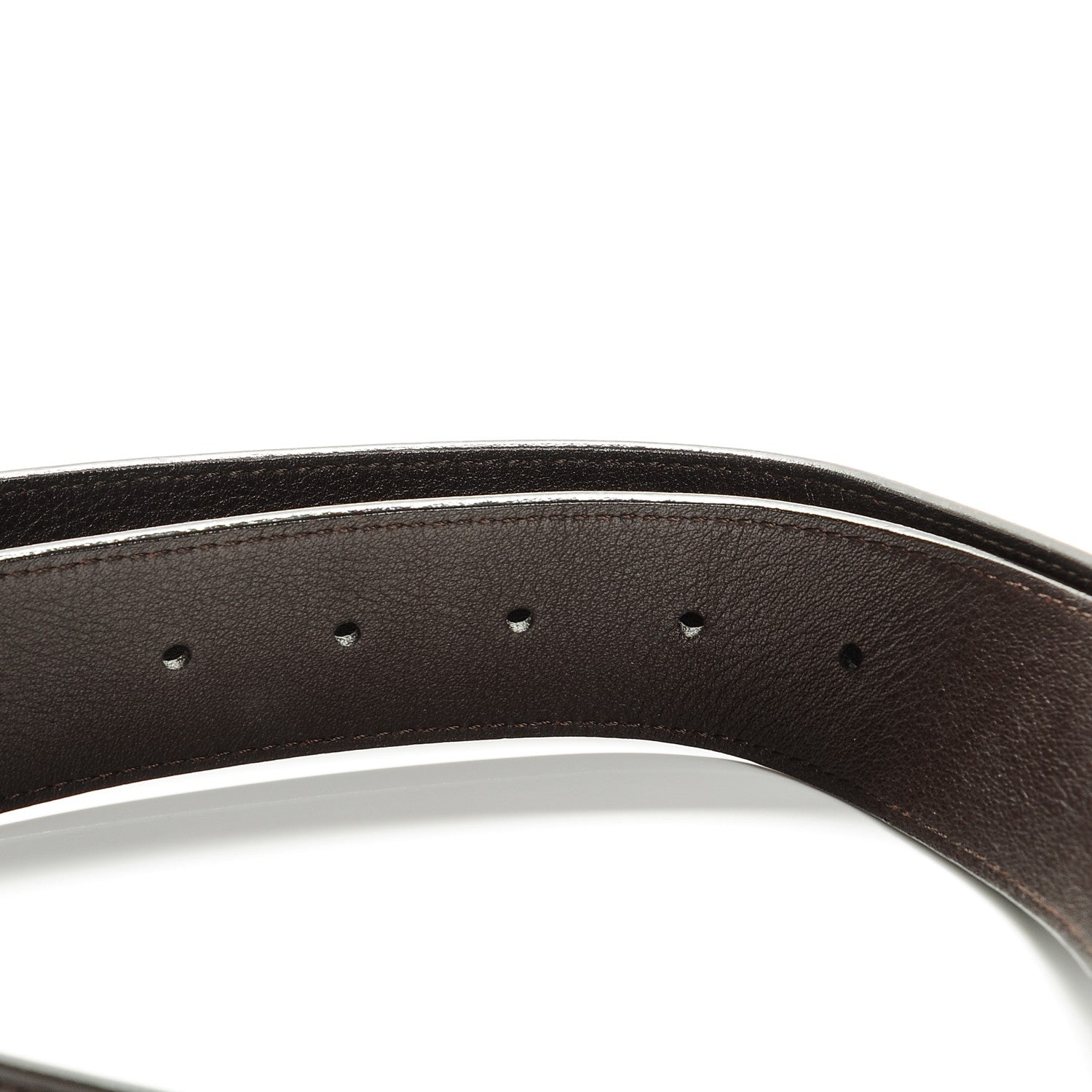 Louis Vuitton Vernis LV Facettes Belt 85 34 Amarante 4 of 5