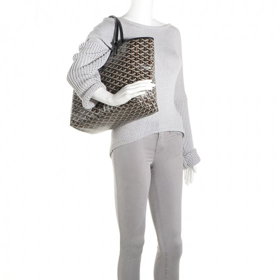 Goyard Goyardine Saint Louis PM Black 2 of 9