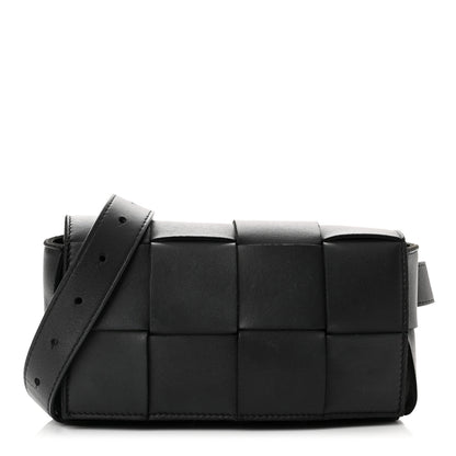 Bottega Veneta Nappa Maxi Intreccio The Belt Cassette Bag Black 1 of 9