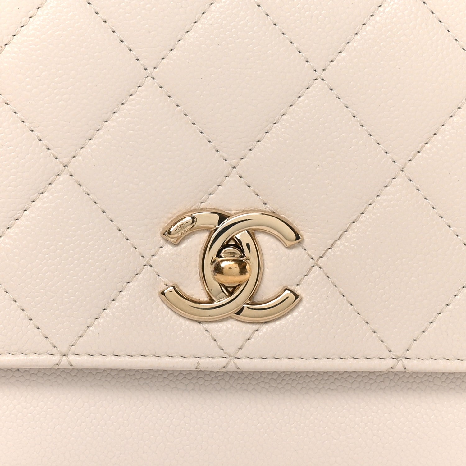 Chanel Caviar Quilted Medium Business Affinity Flap White 8 of 12