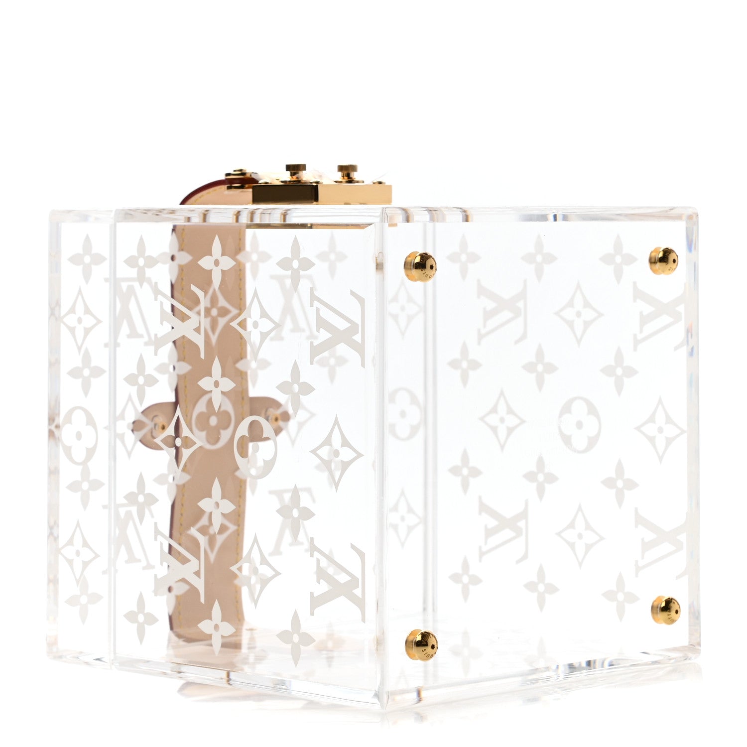 Louis Vuitton Transparent Plexiglass Cube Scott Box 4 of 8