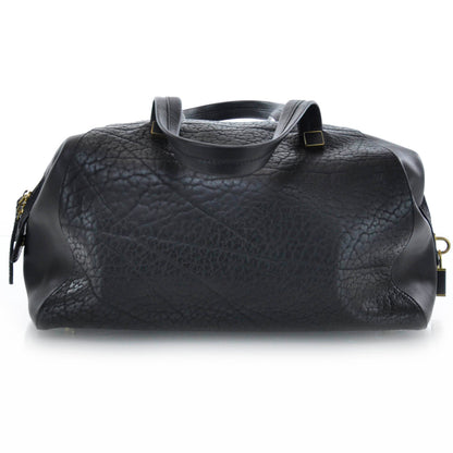 Celine Bullhide Leather Boston Black 3 of 8