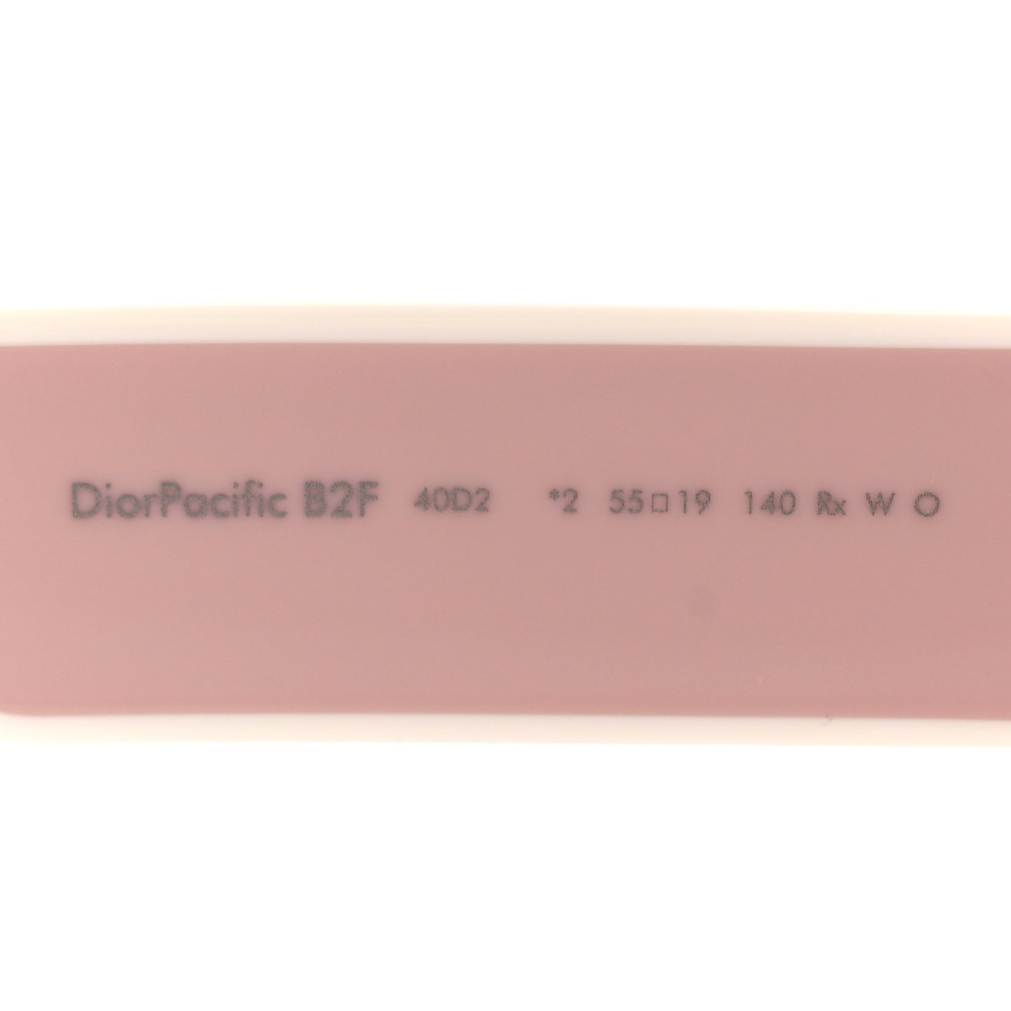 Acetate DiorPacific B2F Butterfly Sunglasses Transparent Pink