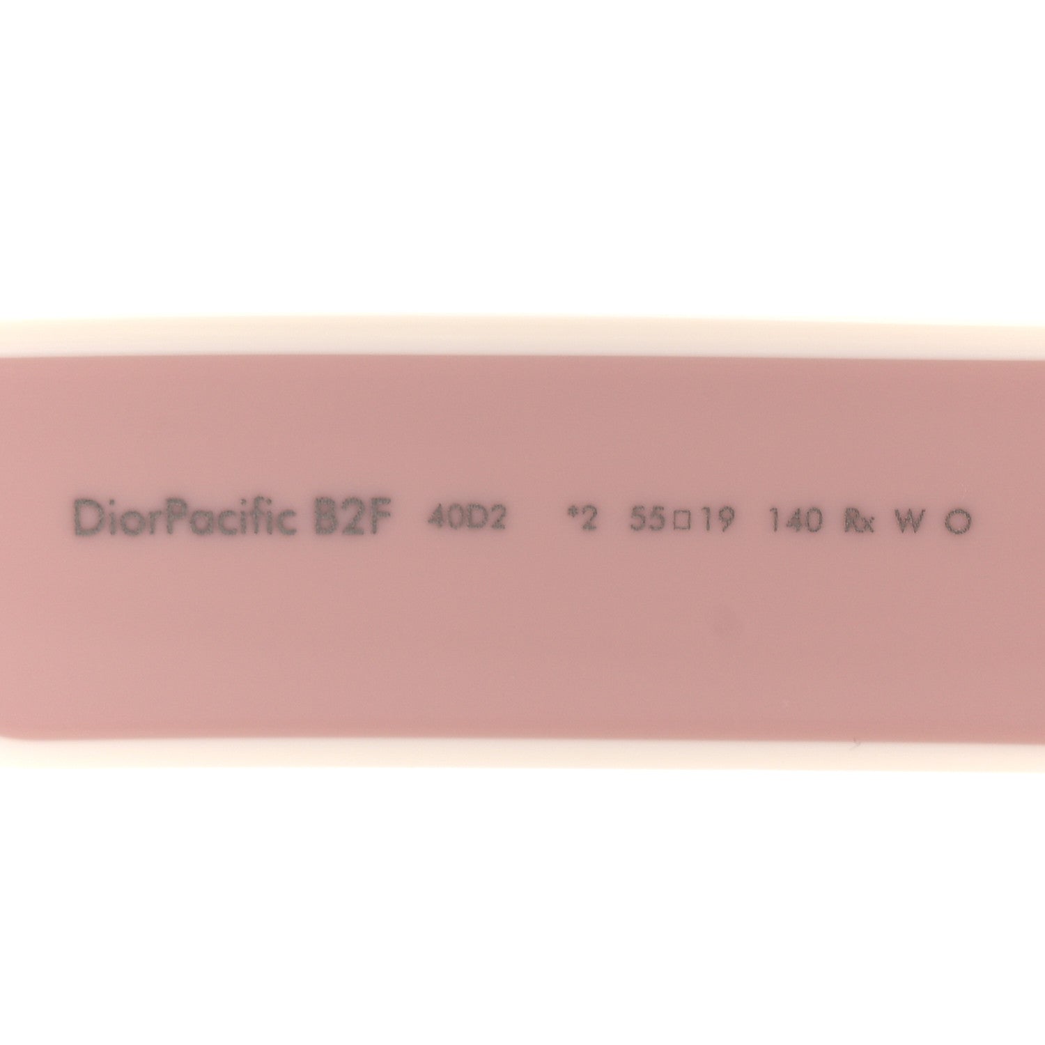 Christian Dior Acetate DiorPacific B2F Butterfly Sunglasses Transparent Pink 6 of 8