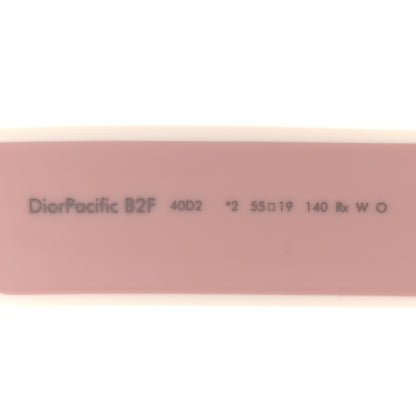 Christian Dior Acetate DiorPacific B2F Butterfly Sunglasses Transparent Pink 6 of 8