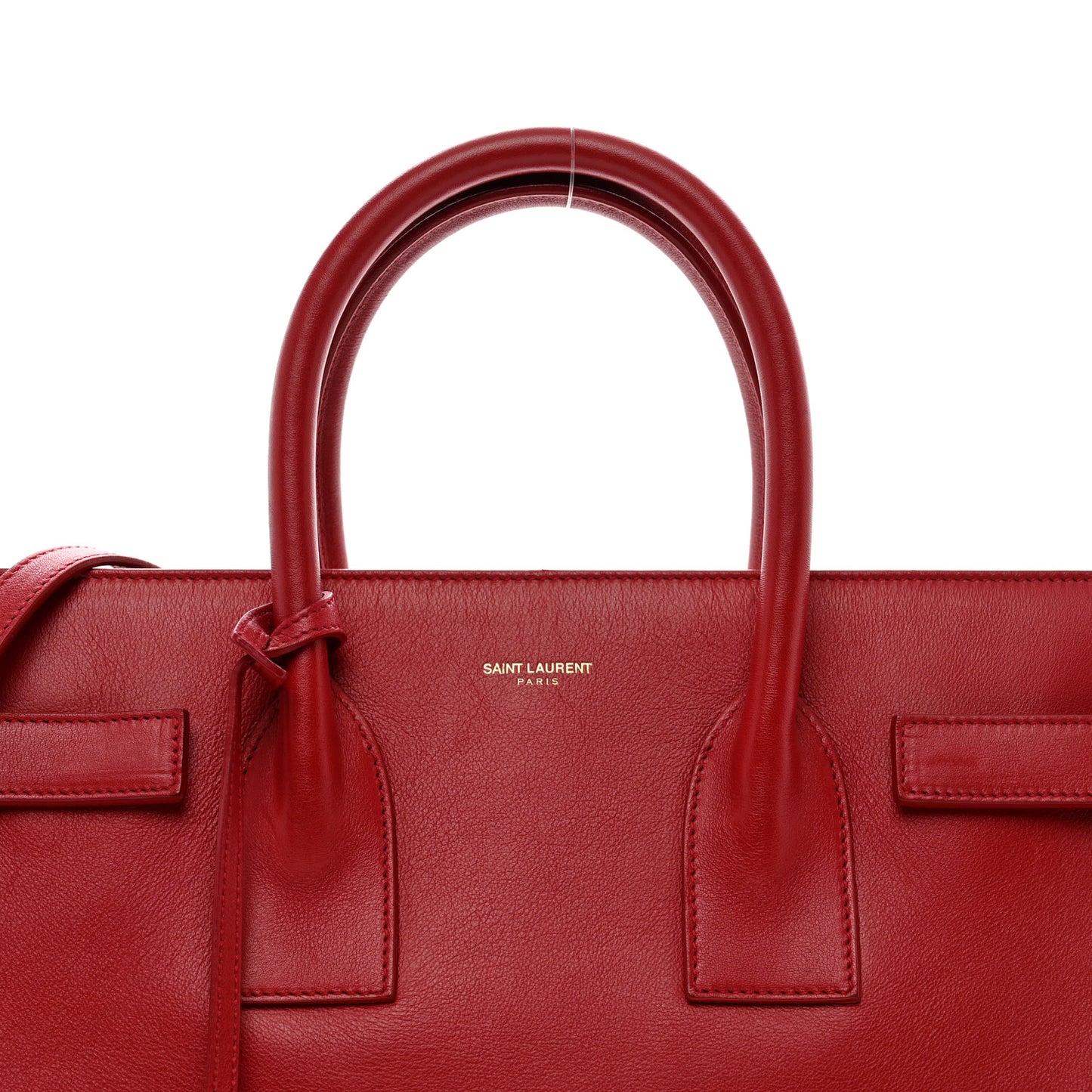 Calfskin Small Sac De Jour Lipstick Red