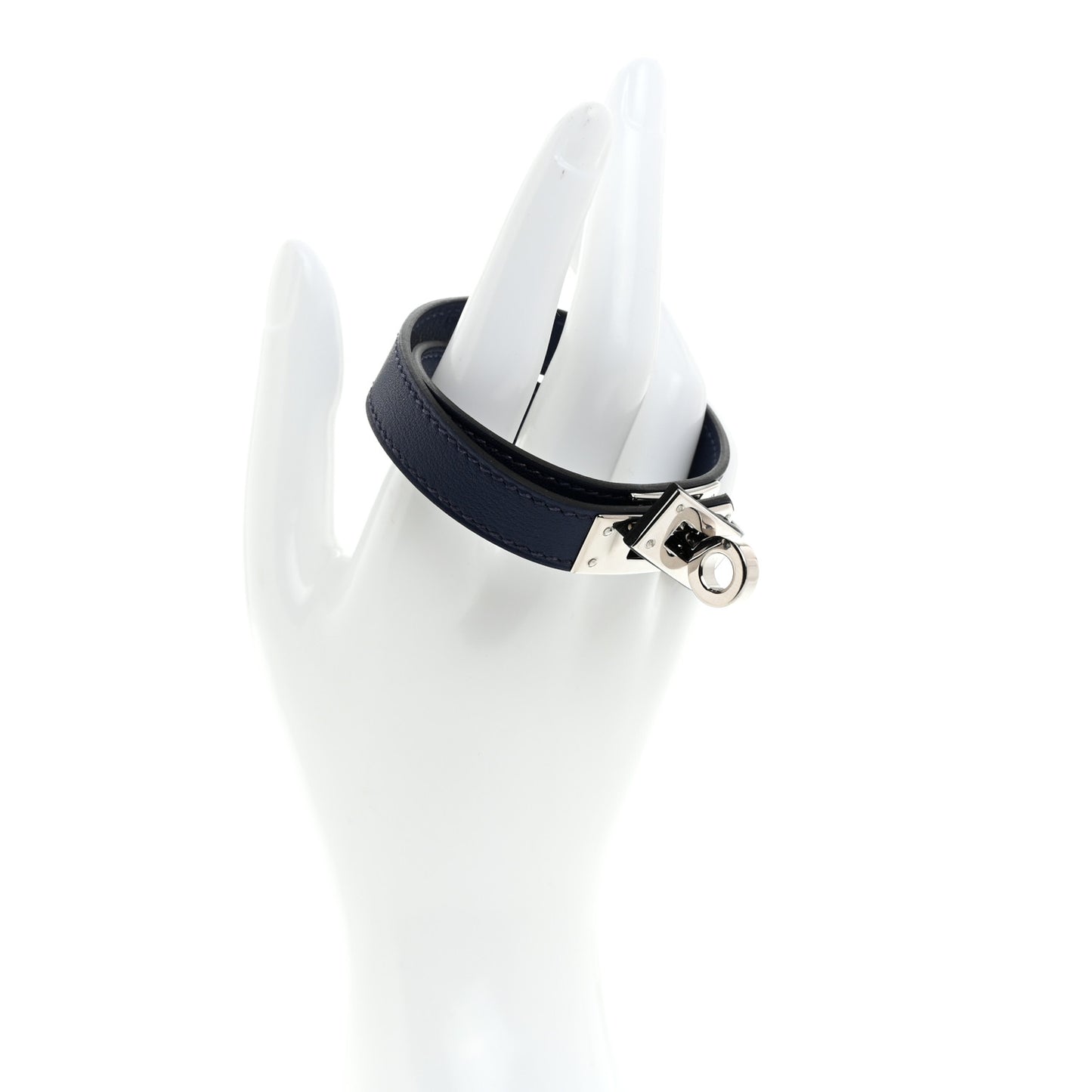 Swift Kelly Double Tour Bracelet T5 Bleu Saphir