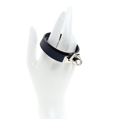 Hermes Swift Kelly Double Tour Bracelet T5 Bleu Saphir 2 of 7