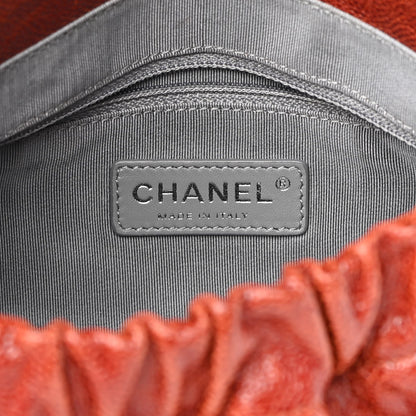 Chanel Caviar Quilted Medium Elastic Flap Bordeaux 5 of 9