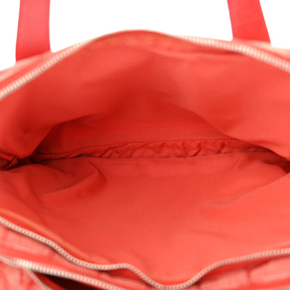 Chanel Nylon Small Travel Tote Red 6 of 20