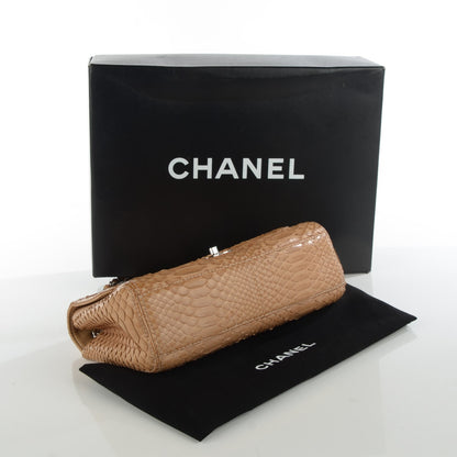 Chanel Python Medium Soho Tassel Flap Beige 4 of 8