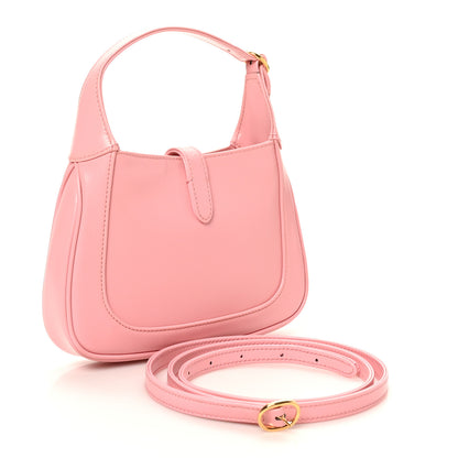 Gucci Boarded Dyana Lux Calfskin Mini Jackie 1961 Hobo Wild Rose 3 of 10