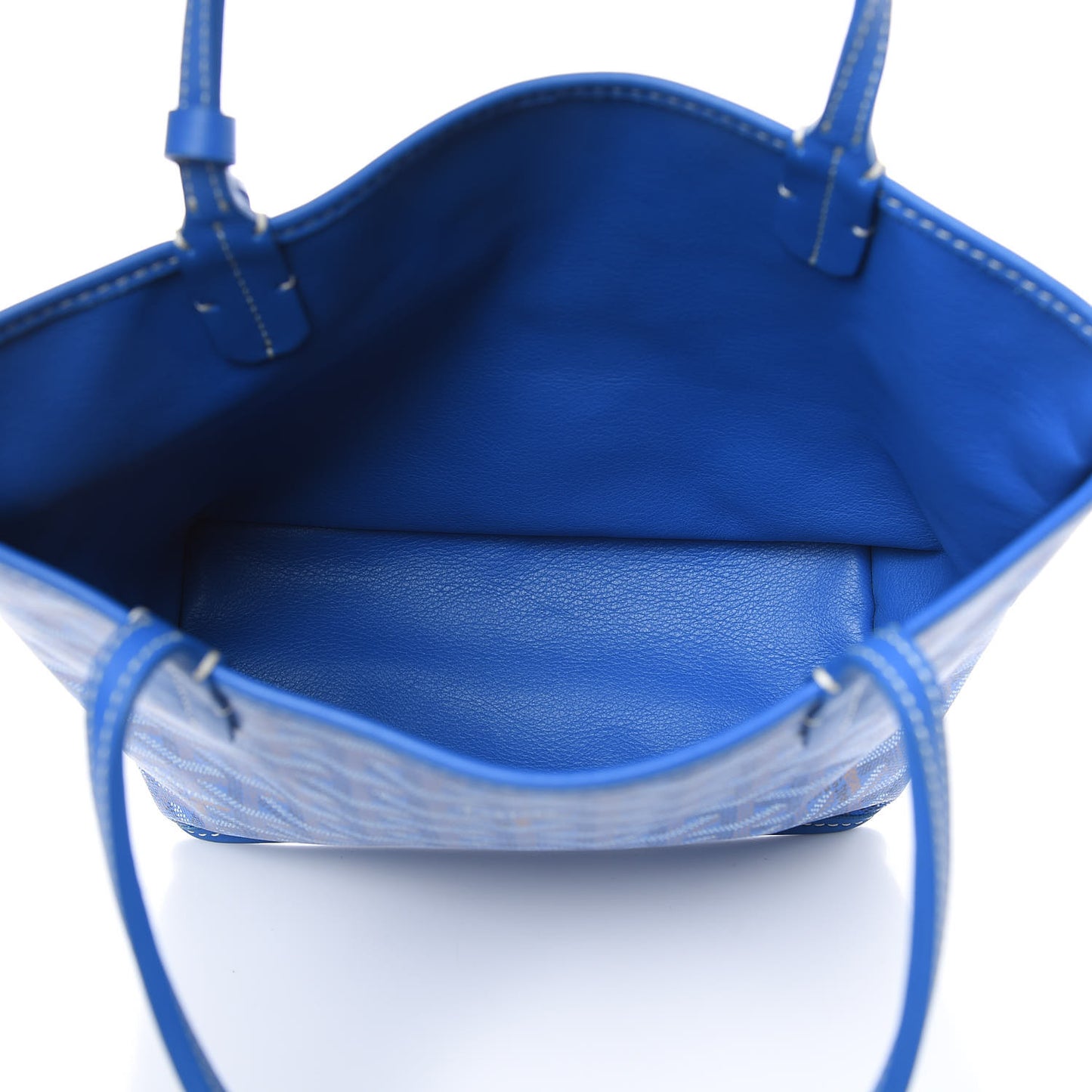 Goyardine Reversible Mini Anjou Sky Blue