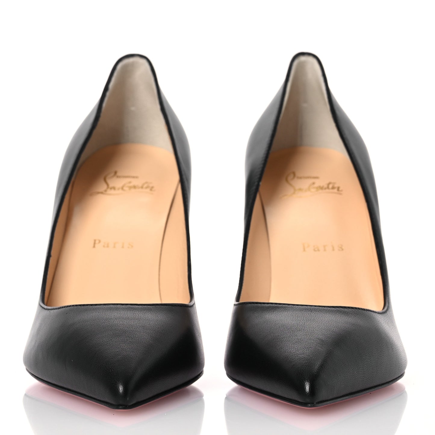 Shiny Nappa Pigalle Follies 85 Pumps 38 Black