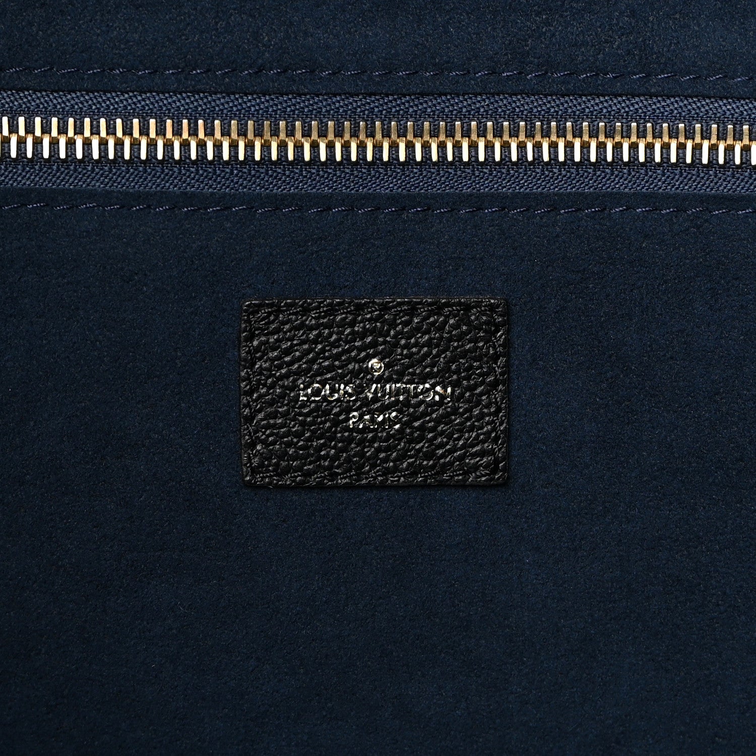 Louis Vuitton Empreinte Monogram Giant Neverfull MM Black 6 of 9