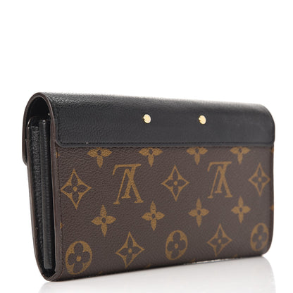 Louis Vuitton Monogram Pallas Wallet Black 3 of 7