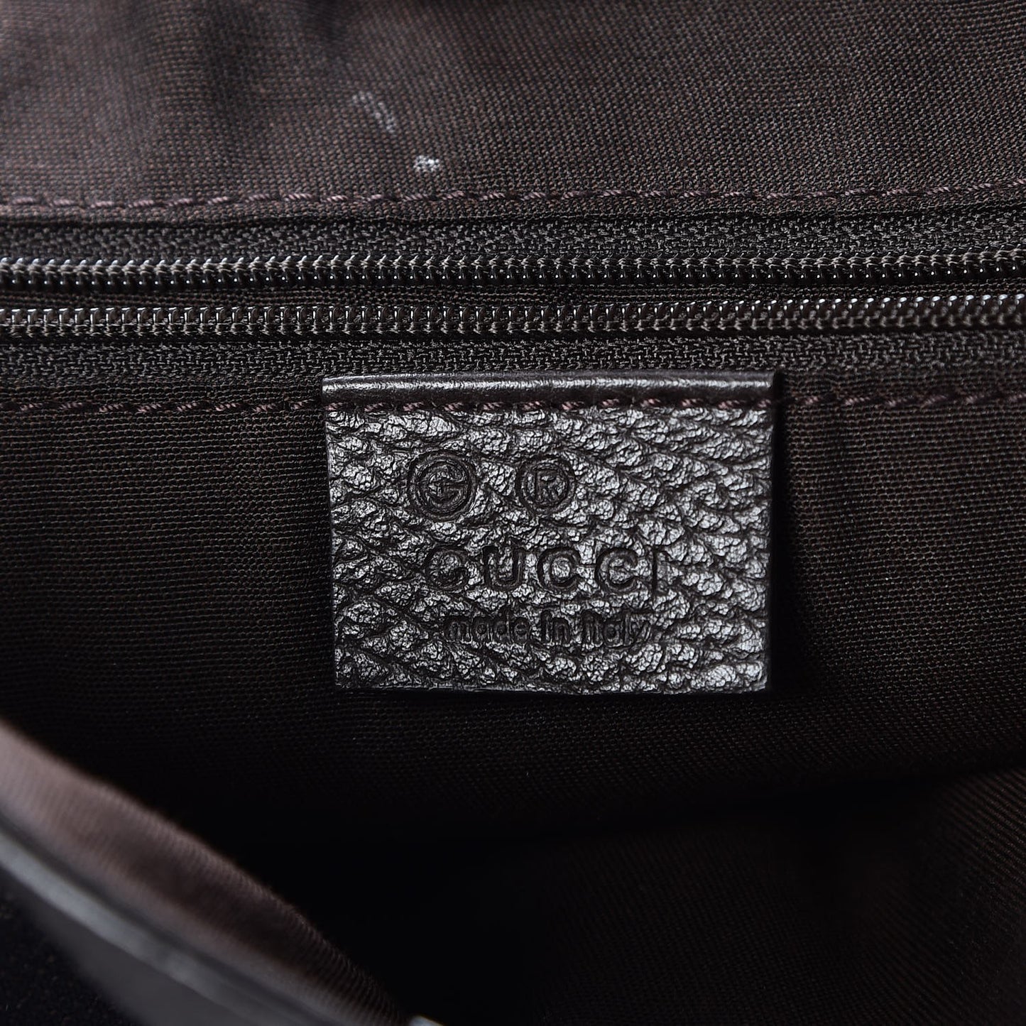 Monogram Medium Abbey Convertible Tote Dark Brown