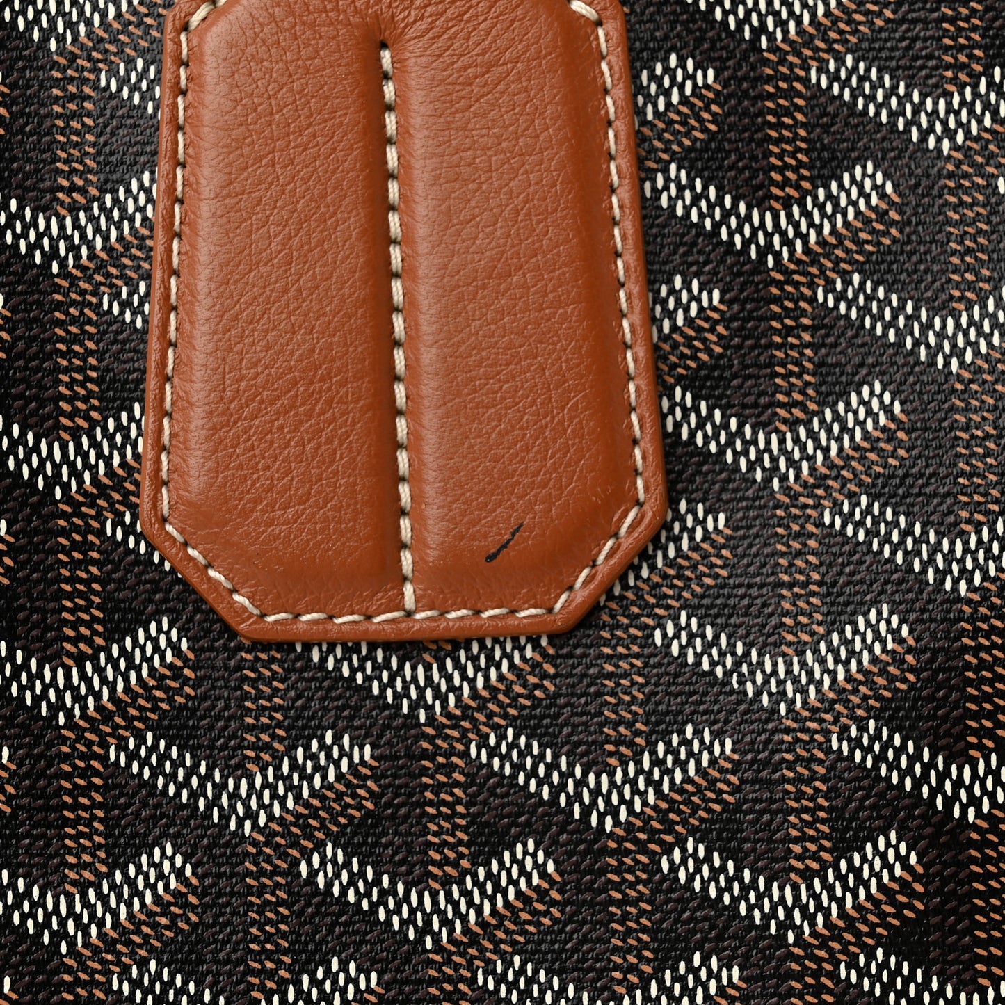 Goyardine Voltaire III Tote Black Gold