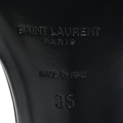 Saint Laurent Kid Egado Date 110 Sandals 35 Black 35 Black 7 of 9
