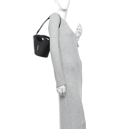 Saint Laurent Calfskin Mini Celia Tote Black 2 of 10