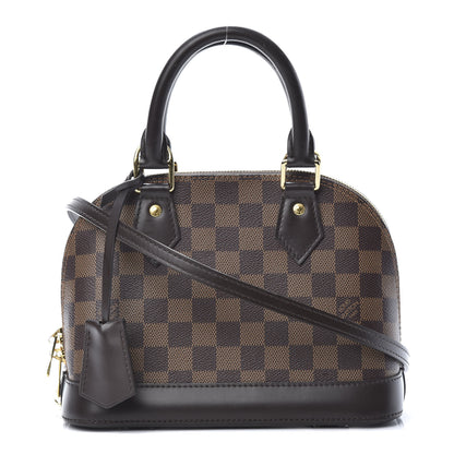 Louis Vuitton Damier Ebene Alma BB 1 of 13