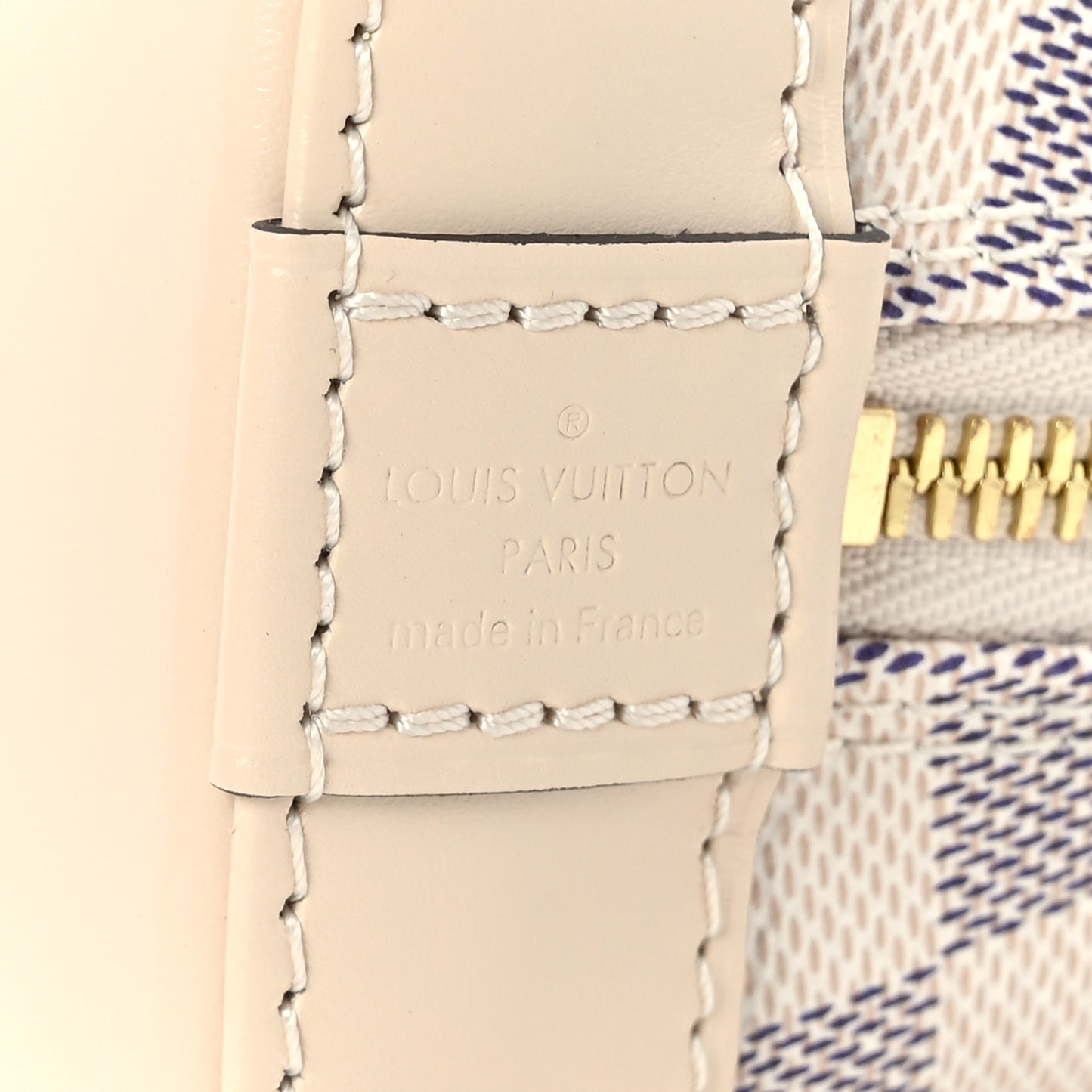 Damier Azur Braided Alma BB