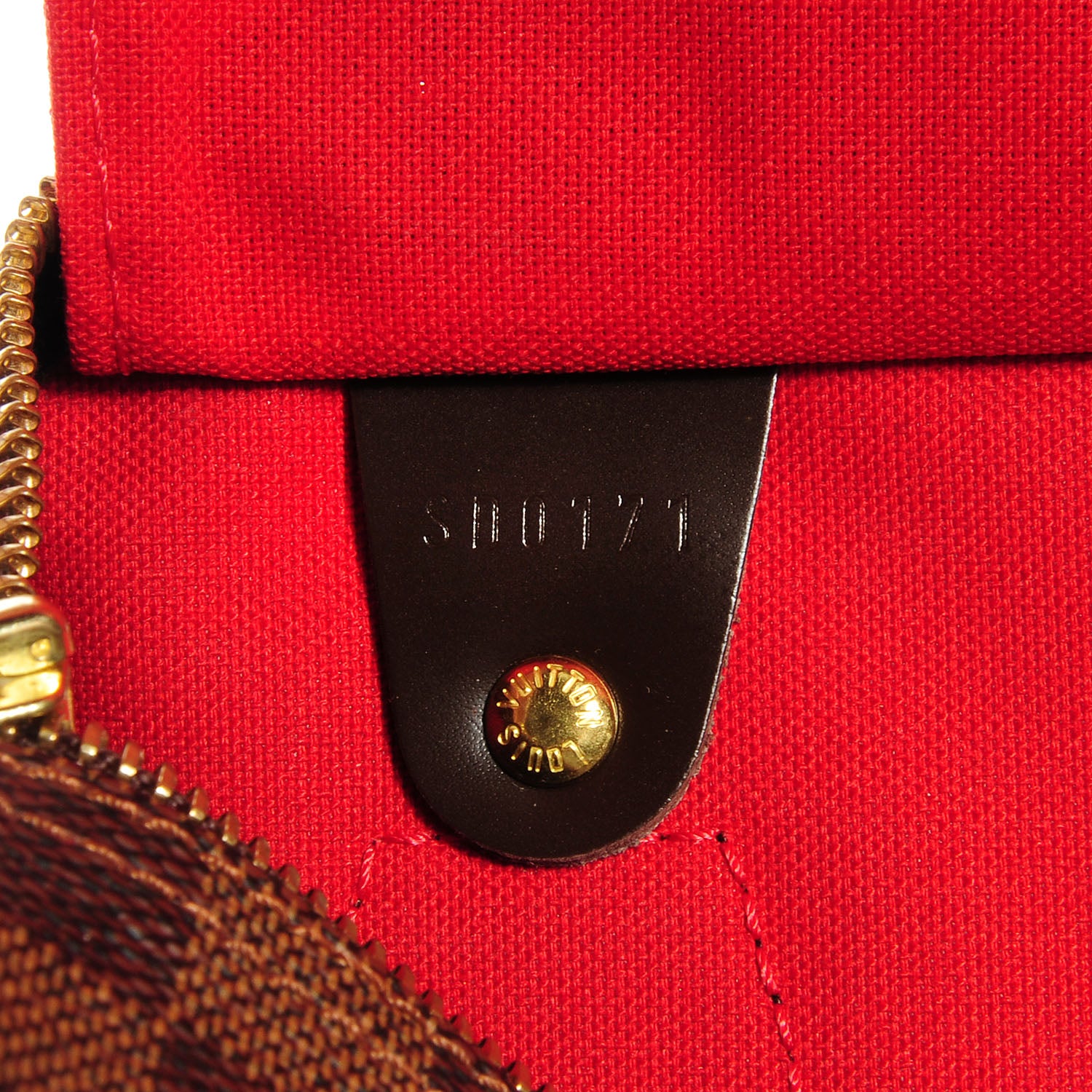 Louis Vuitton Damier Ebene Speedy 30 7 of 7