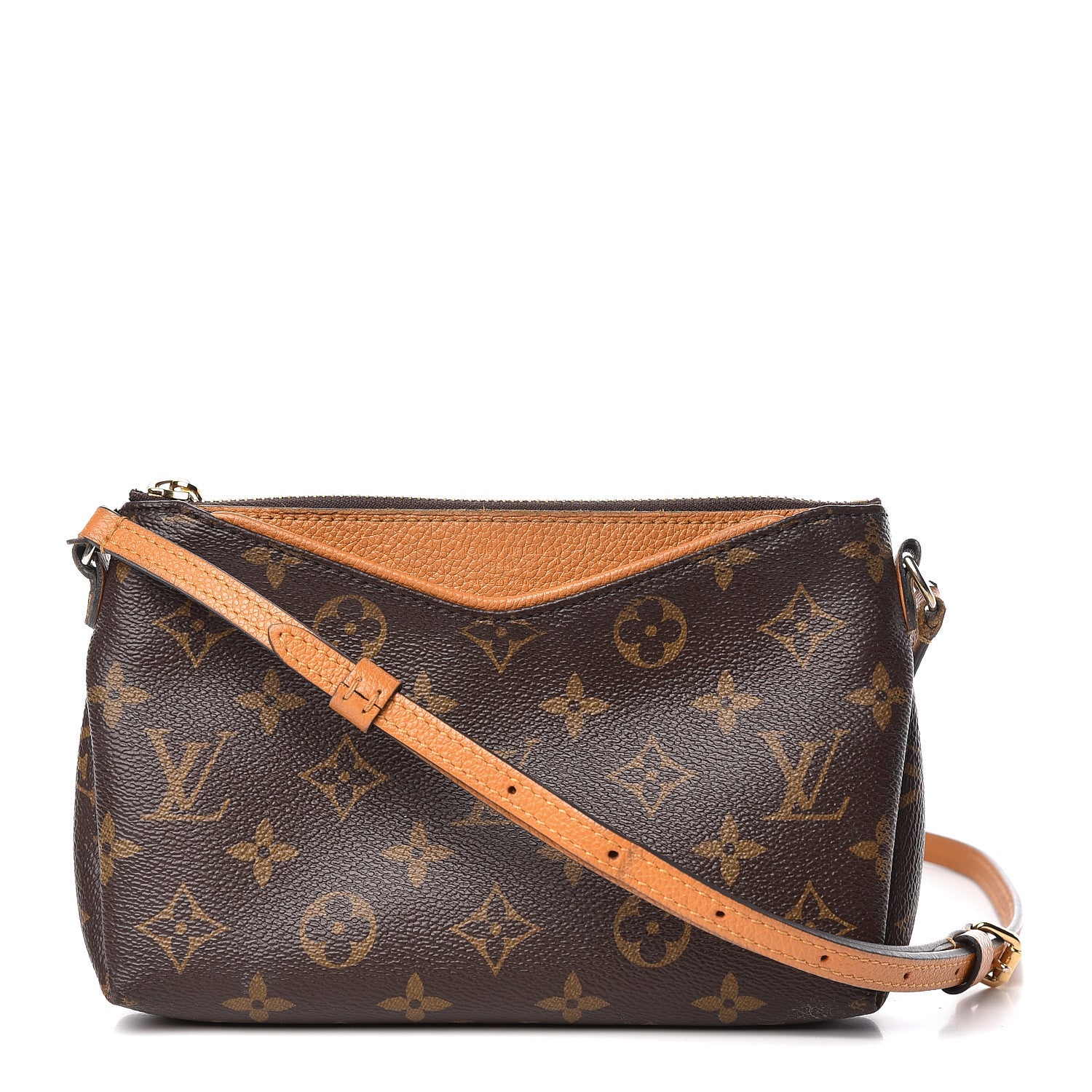 Louis Vuitton Monogram Pallas Crossbody Safran 1 of 13