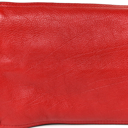 Prada Glace Calf Etiquette Tote Fuoco 16 of 16