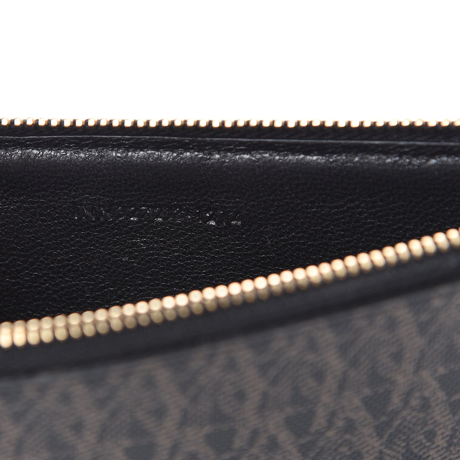 Saint Laurent Classic Toile Monogram 4 Fragments Zip Pouch Black 6 of 8