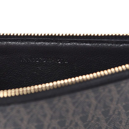 Saint Laurent Classic Toile Monogram 4 Fragments Zip Pouch Black 6 of 8