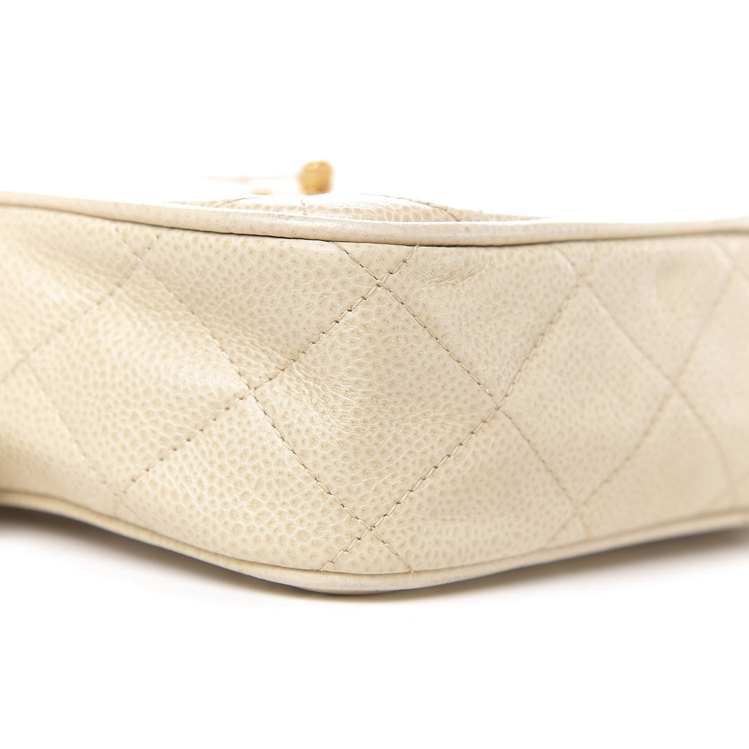 Chanel Caviar Quilted Camera Case Beige Clair 10 of 12
