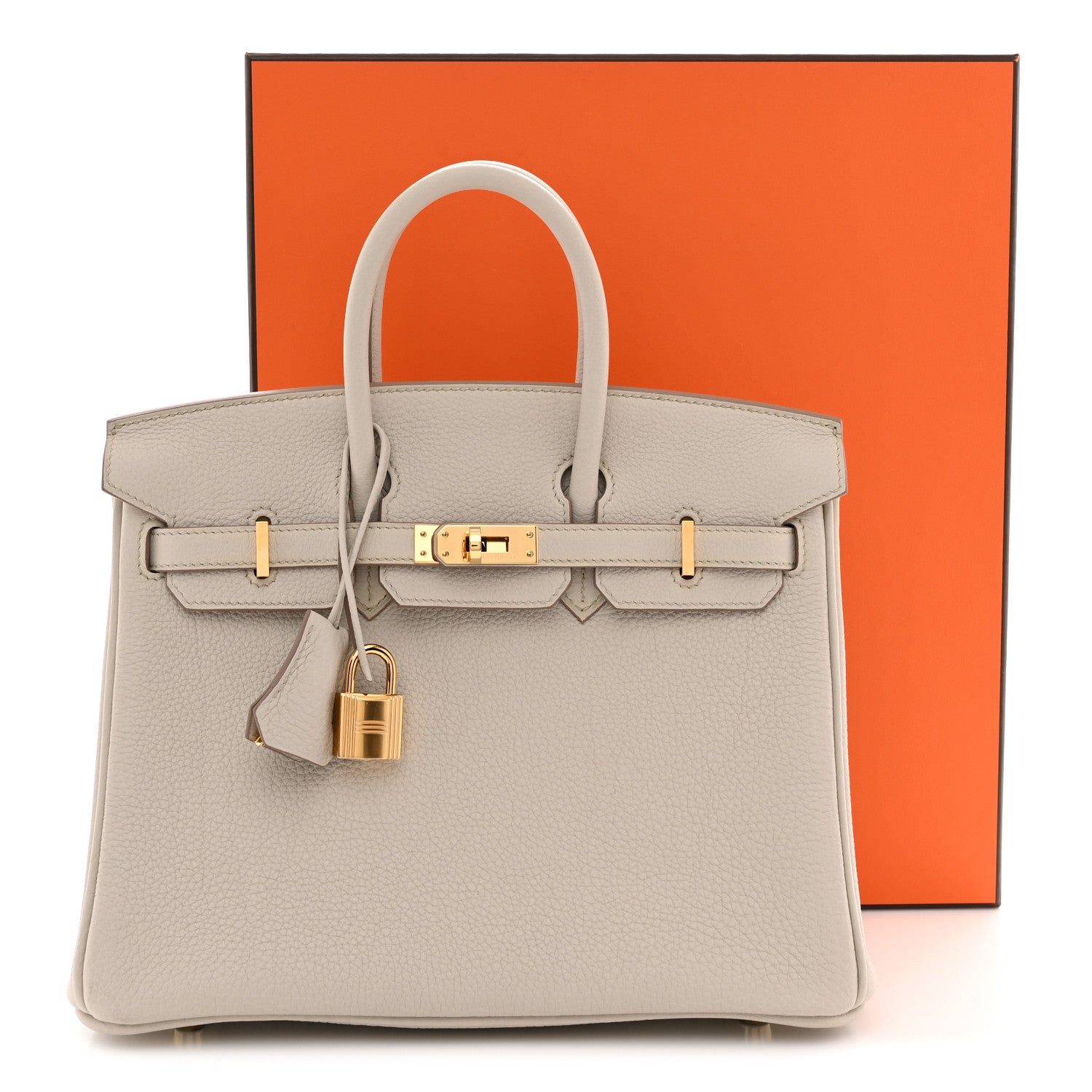 Hermes Togo Birkin 25 Beton 11 of 11