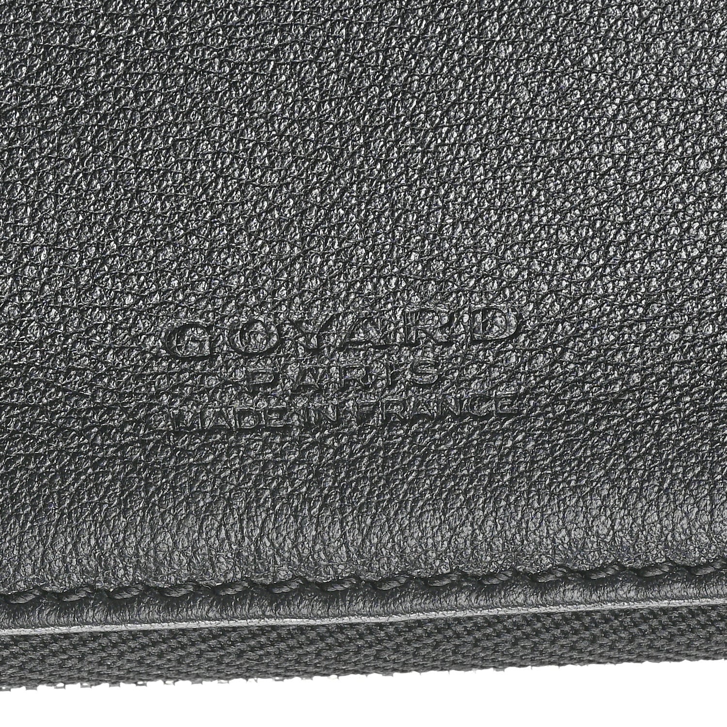 Goyard Goyardine Sainte Marie Soft Clutch Black 7 of 8