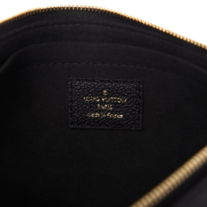 Louis Vuitton Empreinte Monogram Giant Multi Pochette Accessories Large Pochette Black 8 of 9