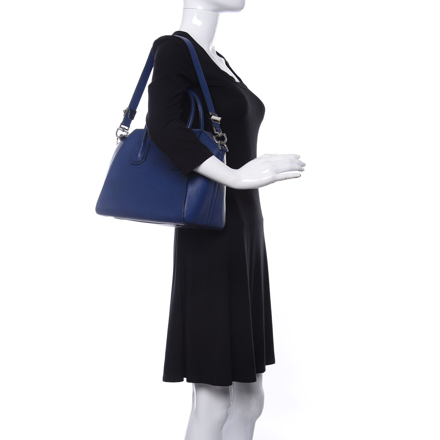 Givenchy Sugar Goatskin Small Antigona Bright Blue 2 of 9