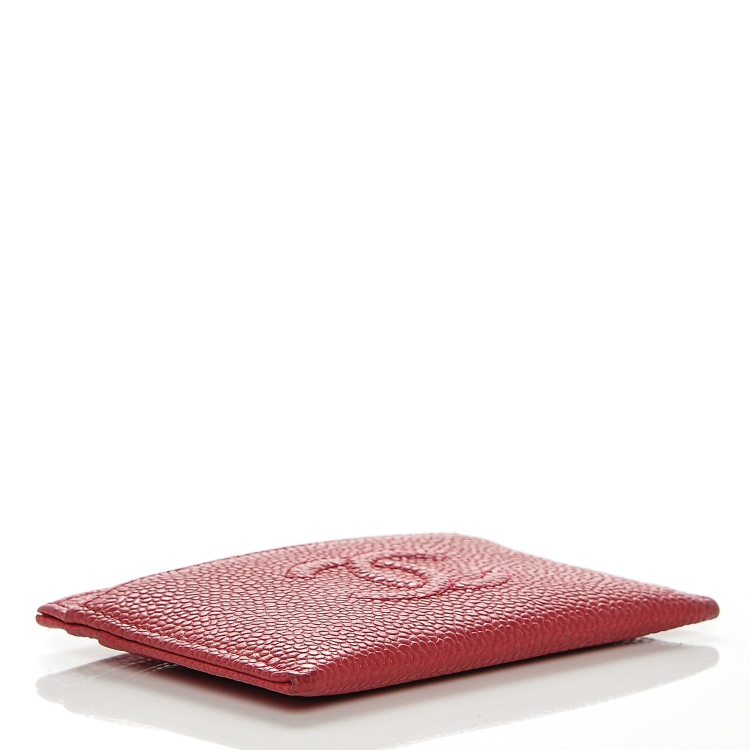 Chanel Caviar Timeless CC Card Holder Red 4 of 8