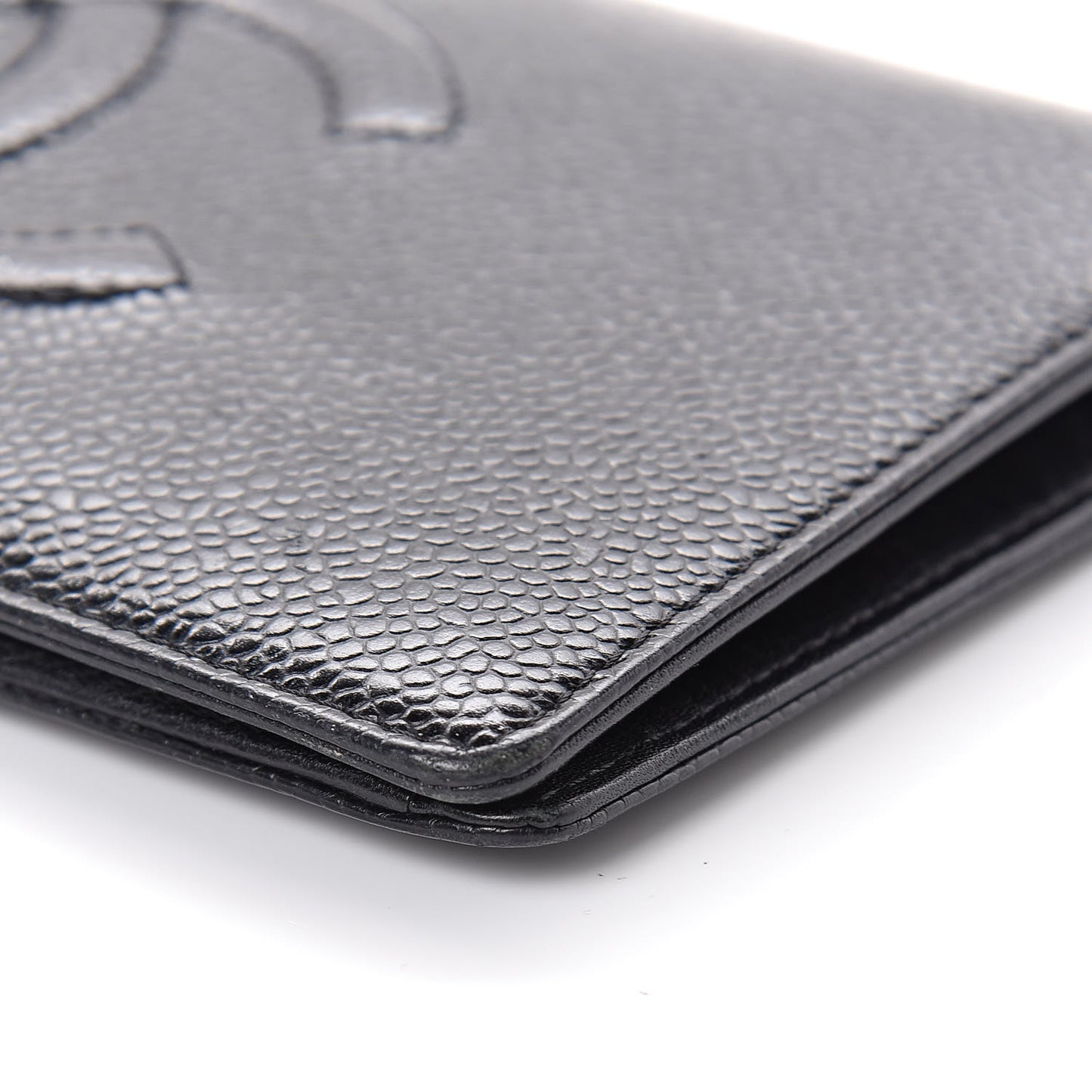 Caviar Timeless CC Yen Wallet Black
