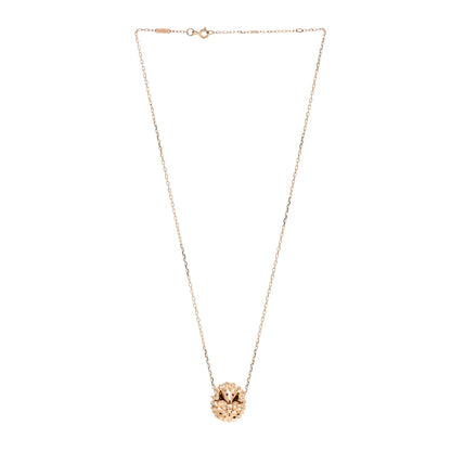 Boucheron 18K Pink Gold Ruby Hans The Hedgehog Pendant Necklace 3 of 4